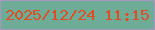 文字の大きさ：1、枠の色：a597bd、背景の色：6eac98、文字の色：dd4e25 無料ブログパーツのブログ時計