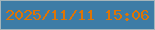 文字の大きさ：4、枠の色：a5b5bb、背景の色：3d7ca6、文字の色：df7405 無料ブログパーツのブログ時計