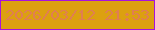 文字の大きさ：3、枠の色：a613dc、背景の色：dca010、文字の色：e07e52 無料ブログパーツのブログ時計