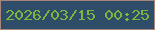 文字の大きさ：4、枠の色：a6867a、背景の色：2f4d69、文字の色：7bb640 無料ブログパーツのブログ時計