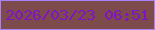 文字の大きさ：1、枠の色：a782fc、背景の色：7d4b4b、文字の色：8013c7 無料ブログパーツのブログ時計