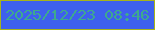 文字の大きさ：5、枠の色：a7b41a、背景の色：3e60ee、文字の色：3ea98e 無料ブログパーツのブログ時計
