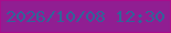 文字の大きさ：3、枠の色：a80c8c、背景の色：901e92、文字の色：326398 無料ブログパーツのブログ時計