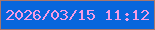文字の大きさ：1、枠の色：a8766d、背景の色：0866dd、文字の色：f59ce3 無料ブログパーツのブログ時計