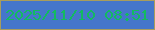 文字の大きさ：1、枠の色：a89d5d、背景の色：4576cb、文字の色：13ba61 無料ブログパーツのブログ時計