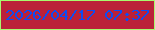 文字の大きさ：1、枠の色：a8f96e、背景の色：bb2139、文字の色：0d4cf2 無料ブログパーツのブログ時計