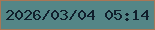 文字の大きさ：3、枠の色：a97655、背景の色：548687、文字の色：101f2c 無料ブログパーツのブログ時計