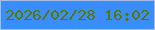 文字の大きさ：1、枠の色：a9bae8、背景の色：3b8dfa、文字の色：5c7403 無料ブログパーツのブログ時計