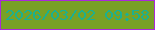文字の大きさ：2、枠の色：aa29da、背景の色：78a126、文字の色：1bb090 無料ブログパーツのブログ時計