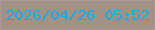 文字の大きさ：1、枠の色：ac989b、背景の色：a29285、文字の色：11acee 無料ブログパーツのブログ時計