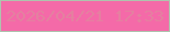 文字の大きさ：2、枠の色：aec3ae、背景の色：f46aa8、文字の色：e480a0 無料ブログパーツのブログ時計