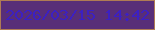 文字の大きさ：1、枠の色：af7b54、背景の色：582e78、文字の色：3c20c2 無料ブログパーツのブログ時計