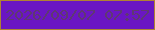 文字の大きさ：1、枠の色：af8332、背景の色：6a16c3、文字の色：5f3873 無料ブログパーツのブログ時計