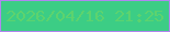 文字の大きさ：2、枠の色：b086ef、背景の色：3ccd85、文字の色：5dd36e 無料ブログパーツのブログ時計