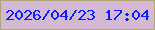 文字の大きさ：1、枠の色：b0a57b、背景の色：d5b8d1、文字の色：0221fd 無料ブログパーツのブログ時計