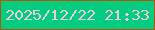 文字の大きさ：5、枠の色：b15802、背景の色：06cc82、文字の色：e7d0da 無料ブログパーツのブログ時計