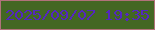 文字の大きさ：1、枠の色：b1727a、背景の色：436723、文字の色：5426c0 無料ブログパーツのブログ時計