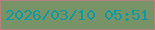 文字の大きさ：5、枠の色：b1817d、背景の色：779367、文字の色：0d9ba3 無料ブログパーツのブログ時計