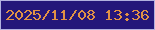 文字の大きさ：5、枠の色：b1b0df、背景の色：24167a、文字の色：e19245 無料ブログパーツのブログ時計