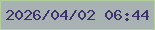 文字の大きさ：4、枠の色：b1cf98、背景の色：a8b2b2、文字の色：3e326d 無料ブログパーツのブログ時計
