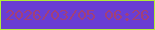 文字の大きさ：1、枠の色：b1ef37、背景の色：6a3ed3、文字の色：a14078 無料ブログパーツのブログ時計