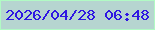 文字の大きさ：3、枠の色：b1fac4、背景の色：b6d5d0、文字の色：2f17e2 無料ブログパーツのブログ時計