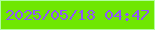 文字の大きさ：2、枠の色：b2fea0、背景の色：6fe702、文字の色：9055f8 無料ブログパーツのブログ時計