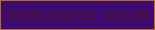 文字の大きさ：1、枠の色：b47012、背景の色：3e0b73、文字の色：4b1629 無料ブログパーツのブログ時計