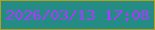 文字の大きさ：4、枠の色：b4a119、背景の色：258b85、文字の色：aa3aff 無料ブログパーツのブログ時計