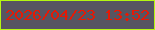 文字の大きさ：5、枠の色：b5f711、背景の色：575561、文字の色：e61905 無料ブログパーツのブログ時計