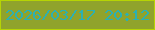 文字の大きさ：4、枠の色：b6d404、背景の色：90a32c、文字の色：2cb0b2 無料ブログパーツのブログ時計