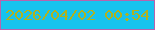 文字の大きさ：5、枠の色：b763ae、背景の色：17c3ee、文字の色：b1b21e 無料ブログパーツのブログ時計
