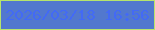 文字の大きさ：3、枠の色：b7e56c、背景の色：5278ce、文字の色：436af5 無料ブログパーツのブログ時計
