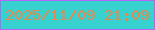 文字の大きさ：4、枠の色：b864fa、背景の色：37d1cf、文字の色：e58a4e 無料ブログパーツのブログ時計