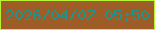 文字の大きさ：3、枠の色：b8f235、背景の色：9e5c26、文字の色：1d948c 無料ブログパーツのブログ時計
