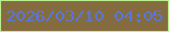 文字の大きさ：3、枠の色：b9ec8f、背景の色：856c3e、文字の色：5477e2 無料ブログパーツのブログ時計