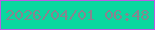 文字の大きさ：1、枠の色：ba5be4、背景の色：0ad79f、文字の色：87848f 無料ブログパーツのブログ時計