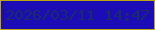 文字の大きさ：5、枠の色：baa709、背景の色：1b0cb6、文字の色：1b2b68 無料ブログパーツのブログ時計