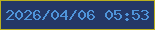 文字の大きさ：1、枠の色：bab01f、背景の色：243866、文字の色：4f94da 無料ブログパーツのブログ時計