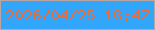 文字の大きさ：5、枠の色：bba5a1、背景の色：31a6fb、文字の色：e66c3a 無料ブログパーツのブログ時計
