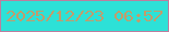 文字の大きさ：3、枠の色：bc7e9f、背景の色：2de1d7、文字の色：c39c6b 無料ブログパーツのブログ時計