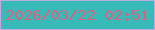 文字の大きさ：3、枠の色：bcaee0、背景の色：38bab8、文字の色：d86482 無料ブログパーツのブログ時計