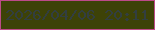 文字の大きさ：1、枠の色：bd4a88、背景の色：3d4207、文字の色：323e40 無料ブログパーツのブログ時計
