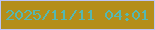 文字の大きさ：5、枠の色：bdc4f8、背景の色：b48e1a、文字の色：55b8b1 無料ブログパーツのブログ時計