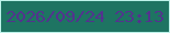 文字の大きさ：1、枠の色：bdf2e9、背景の色：1e7462、文字の色：53338e 無料ブログパーツのブログ時計