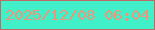 文字の大きさ：3、枠の色：be6a67、背景の色：41efc9、文字の色：ee957c 無料ブログパーツのブログ時計