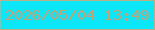 文字の大きさ：1、枠の色：bead85、背景の色：0be7f8、文字の色：c5a076 無料ブログパーツのブログ時計
