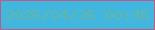 文字の大きさ：2、枠の色：bf5985、背景の色：41b7e0、文字の色：67b5a9 無料ブログパーツのブログ時計
