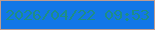 文字の大きさ：3、枠の色：bf9c91、背景の色：1277e7、文字の色：1e8e85 無料ブログパーツのブログ時計