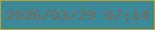 文字の大きさ：1、枠の色：bfa12e、背景の色：3b8896、文字の色：796a5e 無料ブログパーツのブログ時計
